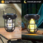 Fithome OR-T88 Hareket Sensörlü Su Geçirmez Solar Bahçe Aydınlatma Duvar Lambası thumbnail 5