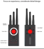 Valkyrie T16 RF Casus Kamera & GPS Tracker Dedektör – Dinleme ve Gizli Cihaz Tarayıcı thumbnail 7