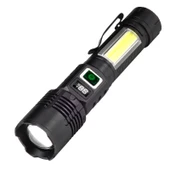 Wison WS-4848 1500 Lümen 15 Watt Dijital Göstergeli Mıknatıslı Şarjlı El Feneri thumbnail 1