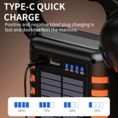 Wison WS-4343 Çok Fonksiyonlu Powerbanklı Solar Şarjlı Kamp Lambası thumbnail 4