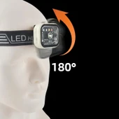 Police PS-1979 Sensörlü Mıknatıslı Fonksiyonlu Çok Amaçlı Şapka Kafa Feneri thumbnail 5