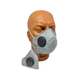 Ventilli Katlanır Aktif Karbonlu FFP3 Maske (20 adet) - 2