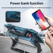 Wison WS-5580 Solar Enerjili 200 Watt Işık Ayarlı Acil Durum Aydınlatması Çalışma Feneri thumbnail 2