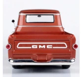 Motor Max Koleksiyon 1 / 24 Ölçek 1958 GMC 100 Pickup Model Metal Araba Kırmızı thumbnail 3