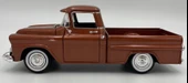 Motor Max Koleksiyon 1 / 24 Ölçek 1958 GMC 100 Pickup Model Metal Araba Kırmızı thumbnail 4