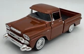 Motor Max Koleksiyon 1 / 24 Ölçek 1958 GMC 100 Pickup Model Metal Araba Kırmızı thumbnail 1