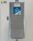 Universal Davlumbaz 20,2X49,1 CM Arka Ara 12,5CM Aspiratör Filtre - 1