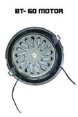 Bekatech BT-60 Süpürge Motoru Çift Fanlı Alüminyum Sargı - 4
