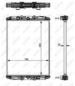 MOTOR SU RADYATORU DAF 95 FA / 95 FAD / 95 FAR / 95 FAK / 95 FAT / 95 FT / 95 FTR / 95 FT - NRF 529551 - 1