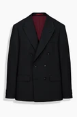 Moneta Slim Fit Siyah Takım Elbise - 2
