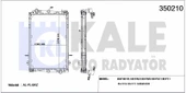 MOTOR SU RADYATORU DAF 85 FA / 85 FAD / 85 FAR / 85 FAT / 85 FT / 85 FTG / 85 FTT (CERCEVELI) / (MT) - KALE 350210 - 1