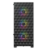 FAZEON F6 650W 80+ Bronze Tempered Glass Mesh 4x ARGB Fanlı USB 3.0 ATX Bilgisayar Kasası thumbnail 2