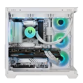 Bitfenix Sakiel 360 Beyaz ARGB 360mm İşlemci Sıvı Soğutucu thumbnail 4