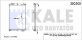 MOTOR SU RADYATORU DAF 85 FA / 85 FAD / 85 FAR / 85 FAT / 85 FT / 85 FTG / 85 FTT (CERCEVESIZ) / (MT - KALE 350205 - 1
