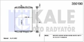 MOTOR SU RADYATORU DAF 95 FA / 95 FAD / 95 FAR / 95 FAK / 95 FAT / 95 FT / 95 FTR / 95 FT (CERCEVESI - KALE 350190 - 1