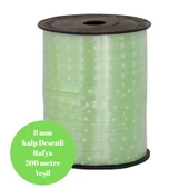 Rafya Kalp Desenli 8mm 200 metre Yeşil - 1