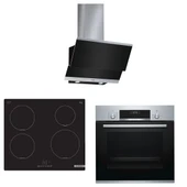 Bosch 3lü (PUE611BB5E-HBJ558YS0T-DWK065G60T)Ankastre Set - 1