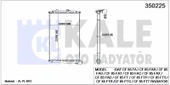 MOTOR SU RADYATORU DAF CF 85 FA / CF 85 FAR / CF 85 FAG / CF 85 FAT / CF 85 FAC / CF 85 FAX / CF 85 - KALE 350225 - 1