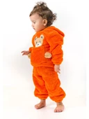 Welsoft Peluş Unisex Kışlık Bebek Takımları Çocuk Giyim Bebek Kıyafeti çocuk kostümü Welsoft Takım - 3