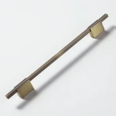 Boyut 320 mm Soft Antik Sarı Renk Metal Dolap Çekmece Kulbu Mutfak Dolabı Kapak Kulpları Mobilya thumbnail 5