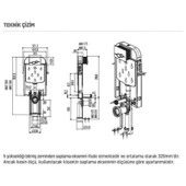 Creavit Gömme rezervuar SET thumbnail 5