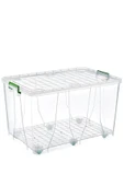 Çok Amaçlı Tekerlekli Mega Saklama Kutusu 120 Lt 42*51,5*80 Cm Ölçülerinde - 1