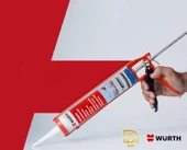 Würth Duşakabin Silikonu Şeffaf 310 ml Kararmayan Silikon - 2