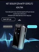 Universal 600mAh Kablosuz Çiftli Yaka Mikrofonu Type-C & Lightning Alıcılı iPhone Android Uyumlu - 2