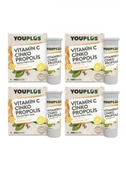 Youplus Vitamin C Çinko Propolis 20 Efervesan-4 KUTU-SKT:07/2028 thumbnail 1