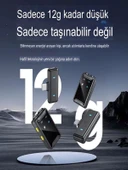 Universal 600mAh Kablosuz Çiftli Yaka Mikrofonu Type-C & Lightning Alıcılı iPhone Android Uyumlu - 3