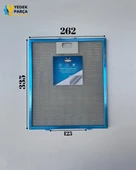 Esty Uyumlu Davlumbaz 26,2X33,5 CM Arka Ara 12,5 CM Aspiratör Filtresi thumbnail 1