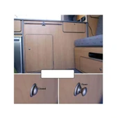 Karavan ve Tekneler için Basmalı Çekmece Dolap Kilidi Saten thumbnail 10