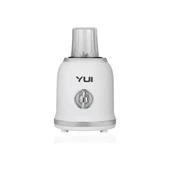 M18 3 In 1 Kişisel Smoothie Retro Blender -Öğütücü-Cam Doğrayıcı Beyaz thumbnail 4