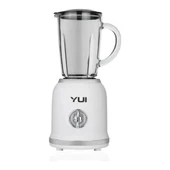 M18 3 In 1 Kişisel Smoothie Retro Blender -Öğütücü-Cam Doğrayıcı Beyaz thumbnail 2