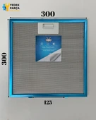 Simfer Uyumlu Davlumbaz 30X30 CM Arka Aralık 12,5 CM Aspiratör Filtresi thumbnail 1