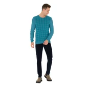 Erkek Petrol Kazak - 4