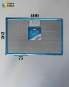 Vestel Uyumlu Davlumbaz Filtresi 40X26,2 CM Arka Aralık 7,5 CM Filtresi thumbnail 1