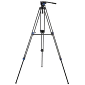 ayex VT-827 Profesyonel Video Tripod 20kg Taşıma Kapasiteli, Video Kafalı - 1