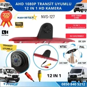 Ford Transit için Profesyonel AHD 1080P 12 in 1 Butonlu Geri görüş Kamerası - 1