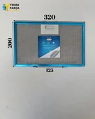 Bosch Uyumlu Davlumbaz 32X20 CM Arka Aralık 12,5 CM Aspiratör Filtresi thumbnail 1