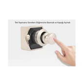 Karavan ve Tekneler için Basmalı Çekmece Dolap Kilidi Saten thumbnail 7