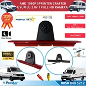 Mercedes Sprinter ve VW Crafter için Profesyonel AHD 1080P Geri görüş Kamerası - 1