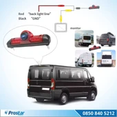 Fiat Ducato Peugeot Boxer ve Citroen Jumper için Profesyonel Geri görüş Kamerası - 4