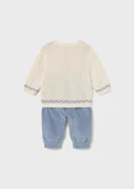 Mayoral Newborn Erkek Bebek Kazak Ve Pantolon Set - 3