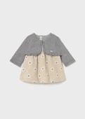 Mayoral Newborn Kız Bebek Elbise thumbnail 1