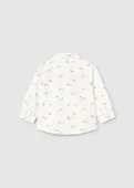 Mayoral Erkek Bebek Baskılı Uzun Kol Gömlek - 2