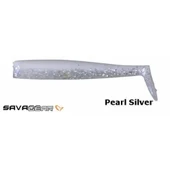 Sandeel Pearl Silver 10cm 7gr levrek silikonu 5 Adet thumbnail 2