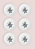 The Mia Olivos Yemek Tabağı 6lı Set 20 cm OVS0011 thumbnail 8
