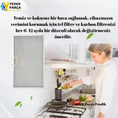 Universal Davlumbaz 40X31,2 CM Arka Ara 9,5CM Aspiratör Filtresi - 3