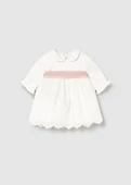 Mayoral Newborn Kız Bebek Elbise thumbnail 1